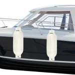 Guardabarros de barco Protector de barco marino antichoque Protector de ormeo de barco antideslizante guardabarros de protección para barcos deportivos veleros marinos